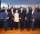 Gruppenbild vor Hamburger Hafen